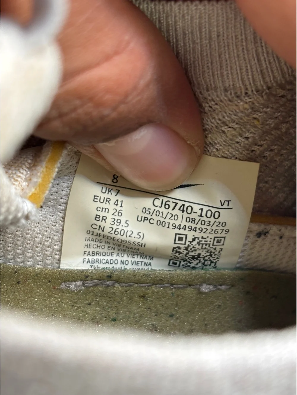 Nike size men’s